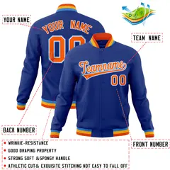 Royal Classic Varsity Full-Snap Letterman Baseball Jacket 4