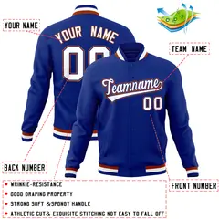 Royal Classic Varsity Full-Snap Letterman Baseball Jacket 4