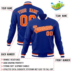 Royal Classic Varsity Full-Snap Letterman Baseball Jacket 4
