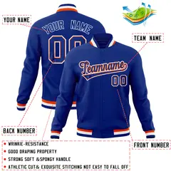 Royal Classic Varsity Full-Snap Letterman Baseball Jacket 4