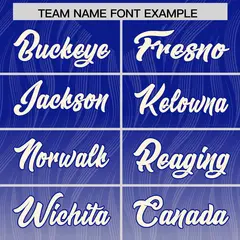 Royal Cream Gradient Outdoor Authentic Football Jersey 3