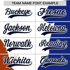Royal Dark Orange White Couple Silhouettes Valentine's Baseball Jersey 4
