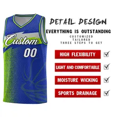 Royal Dot Scatter Graffiti Pattern Basketball Jersey 4