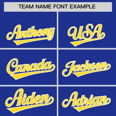 Royal Gold Grid Blur Pattern Baseball Jersey 3