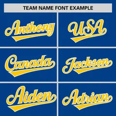 Royal Gold Raglan Pullover Baseball Jersey 3