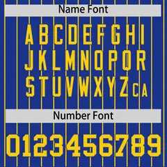 Royal Gold Stripe Raglan Sleeves Fashion Baseball Jersey 4