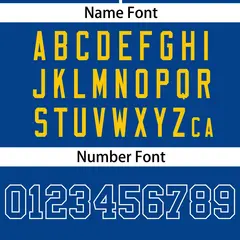 Royal Gold Thick Stripe Authentic Baseball Jersey 4