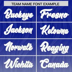 Royal Gray Gradient Authentic Outdoor Football Jersey 3