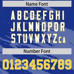 Royal Gray Scratch Pattern Authentic Football Jersey 4