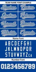 Royal Gray Seattle City Nightscape Authentic Baseball Jersey 3