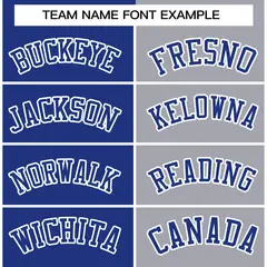 Royal Gray Two Tone Split Full-Snap Varsity Letterman Jacket 5