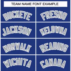 Royal Gray-White Classic Hockey Jersey 3