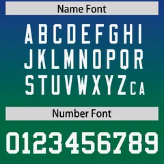 Royal Kelly Green Gradient Side Pattern Football Jersey 4