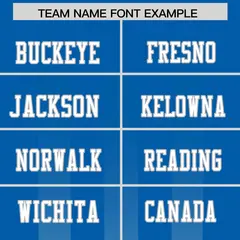 Royal Light Blue Vertical Fine Stripe Gradient Football Jersey 3