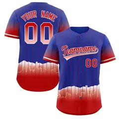 Royal Los Angeles City Silhouette Baseball Jersey