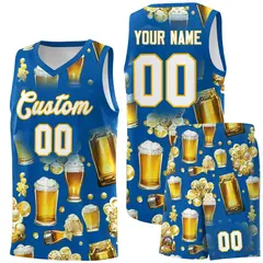 Royal National Beer Day Beer Bubble Basketball Jersey