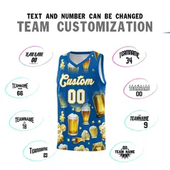 Royal National Beer Day Beer Bubble Basketball Jersey 4