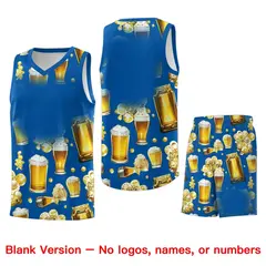 Royal National Beer Day Beer Bubble Basketball Jersey 7
