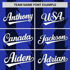 Royal Navy Blade Pattern Raglan Baseball Jersey 3