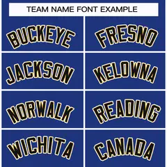 Royal Navy Gold-White Classic Hockey Jersey 3