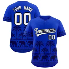 Royal Navy Graffiti Pattern Bossinia Style Baseball Jersey 1