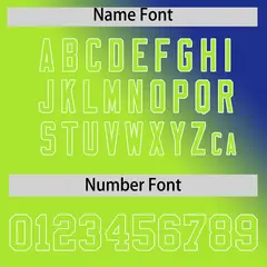 Royal Neon Green Gradient Diagonal Stripe Baseball Jersey 4