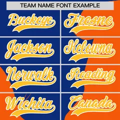 Royal Orange Couple Silhouettes Valentine's Day Baseball Jersey 4