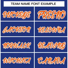 Royal Orange-White Raglan Varsity Full-Snap Letterman Jacket 5