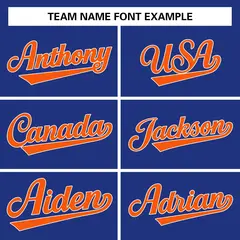 Royal Orange-White Raglan Varsity Full-Snap Letterman Jacket 5