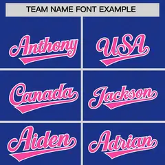 Royal Pink L Pattern Raglan Letterman Baseball Jacket 3