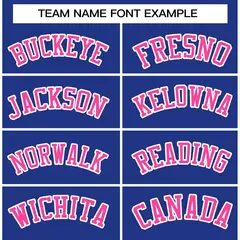 Royal Pink-White Classic Varsity Full-Snap Letterman Jacket 3