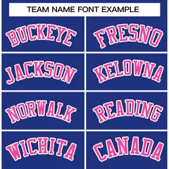 Royal Pink-White Classic Varsity Full-Snap Letterman Jacket 5