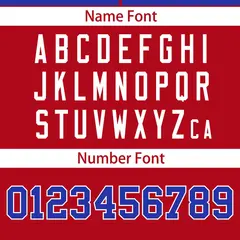 Royal Red Color Block Raglan Baseball Jersey 4