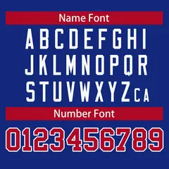 Royal Red Full Button Classic Authentic Baseball Jersey 4
