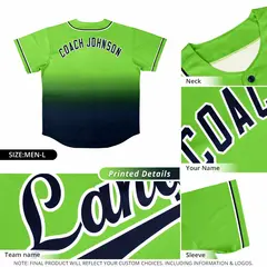 Royal Red Graffiti Gradient Smile Baseball Jersey 5