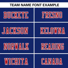 Royal-Red Raglan Sleeves Fashion Authentic Football Jersey 3
