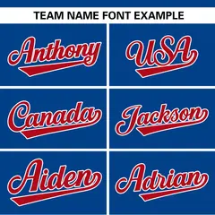 Royal Red Side Spot Raglan Sleeves Pullover Baseball Jersey 3