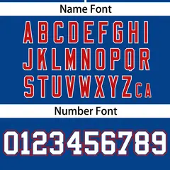 Royal Red Thick Stripe Authentic Baseball Jersey 4
