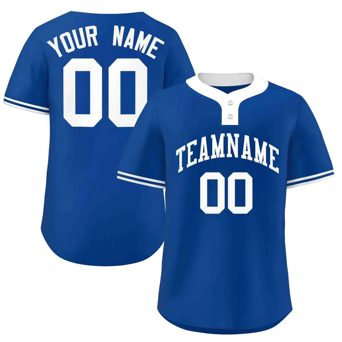 Royal White Classic Authentic Baseball Jersey
