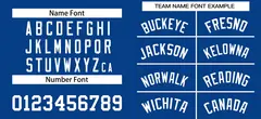 Royal White Classic Authentic Baseball Jersey 3