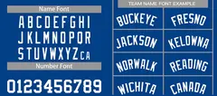Royal White Classic Sets Curved Basketball Jersey 4