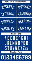 Royal White Classic Style Two-Button Softball Jersey 3