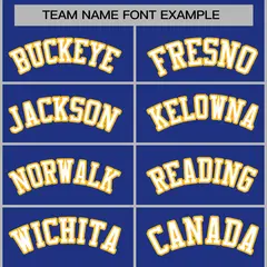 Royal White-Gold Classic Varsity Full-Snap Letterman Jacket 3