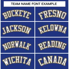 Royal White-Gold Classic Varsity Full-Snap Letterman Jacket 5