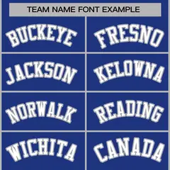 Royal White-Gray Raglan Varsity Full-Snap Letterman Jacket 5