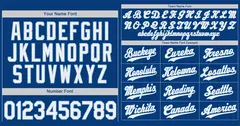Royal White-Light Blue Hook Baseball Jersey 4