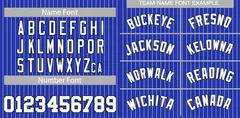 Royal White-Navy Stripe Authentic Fashion Baseball Jersey 3