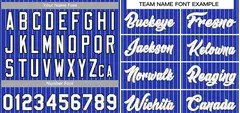 Royal White-Navy Stripe Authentic Fashion Baseball Jersey 3