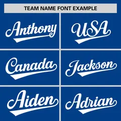 Royal White Raglan Sleeves Authentic Baseball Jersey 3