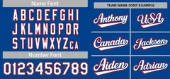 Royal White-Red Authentic Classic Baseball Jersey 3